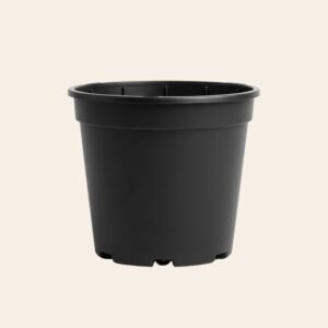 Classic Black Plastic Pot – Premium Quality